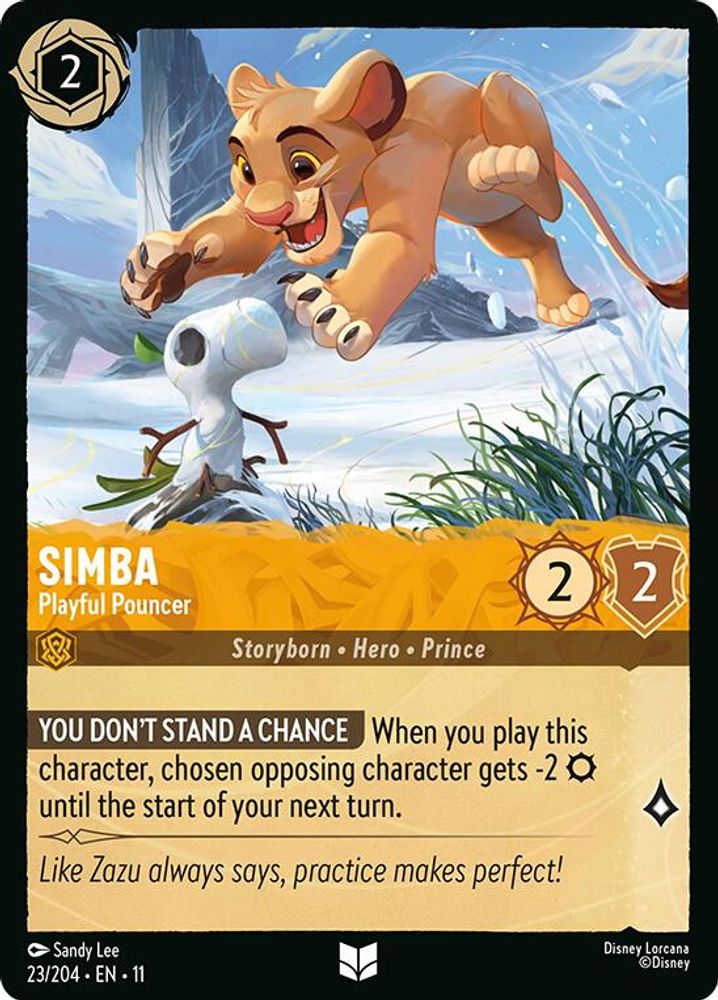 Simba - Playful Pouncer [11 - WIS - #023]