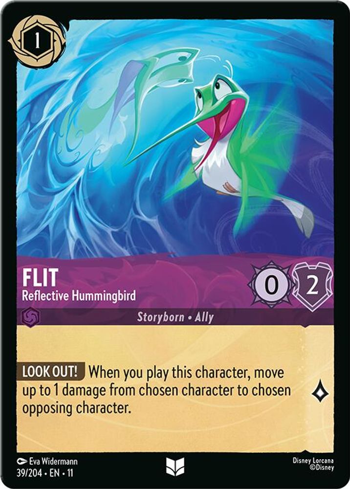Flit - Reflective Hummingbird [11 - WIS - #039]