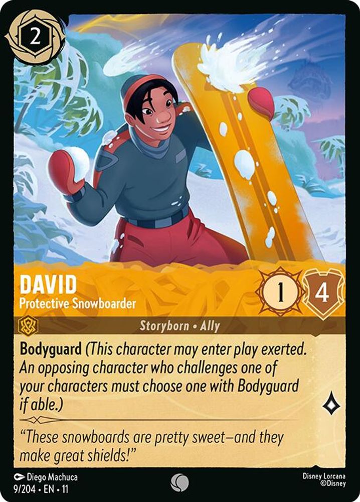 David - Protective Snowboarder [11 - WIS - #009]