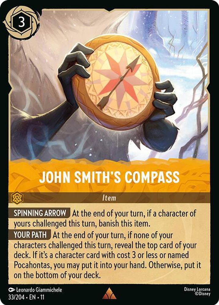 John Smith's Compass [11 - WIS - #033]