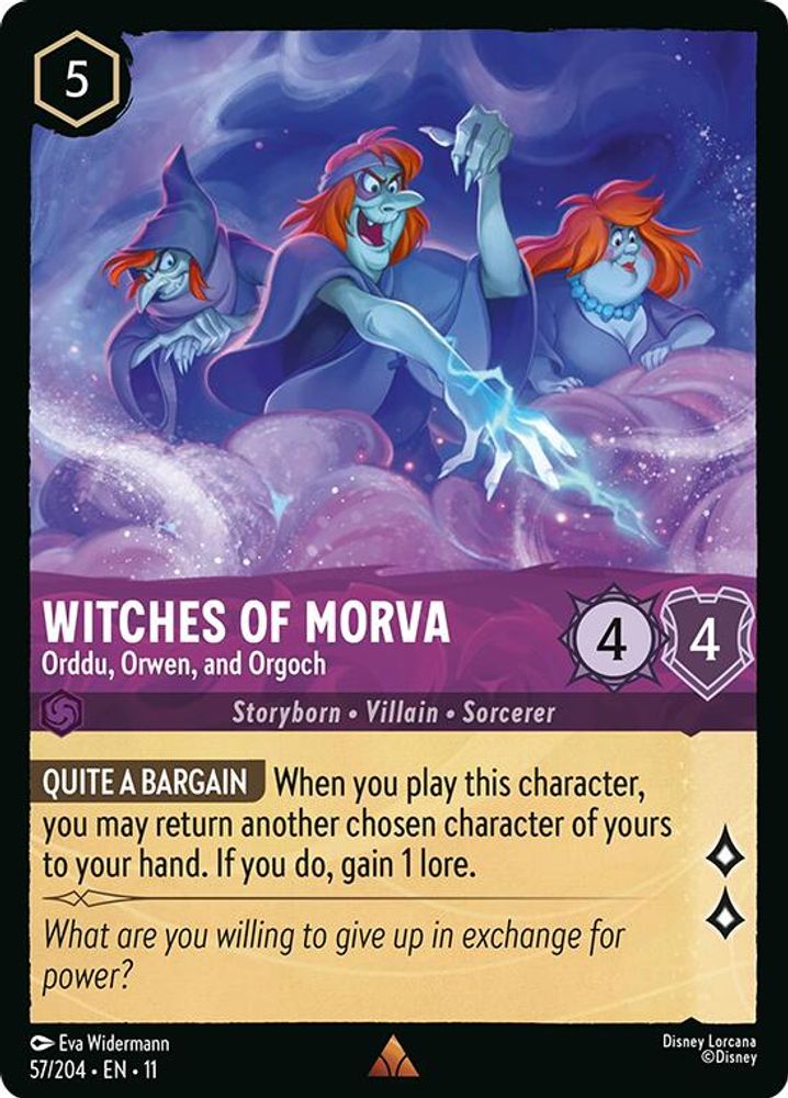 Witches of Morva - Orddu, Orwen, and Orgoch [11 - WIS - #057]