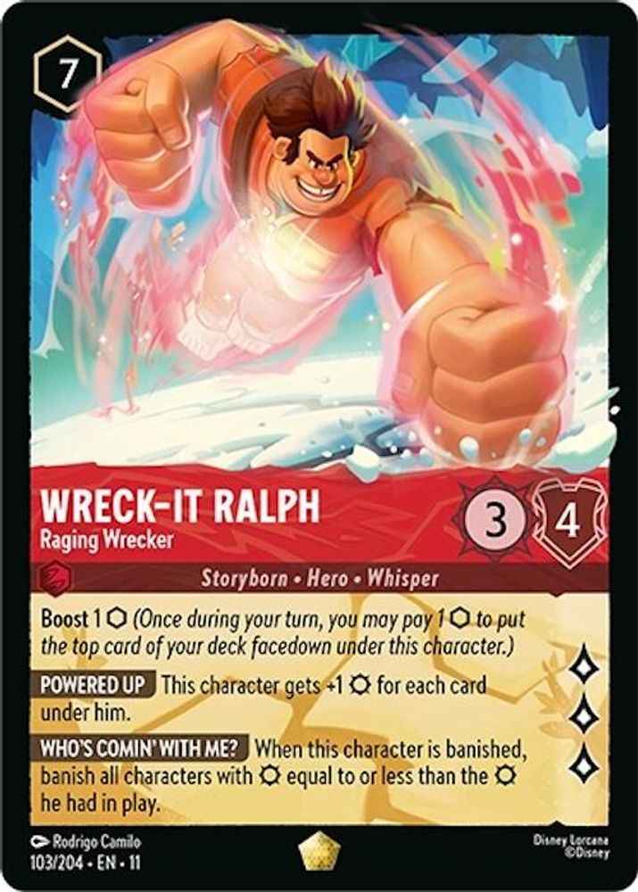 Wreck-It Ralph - Raging Wrecker [11 - WIS - #103]