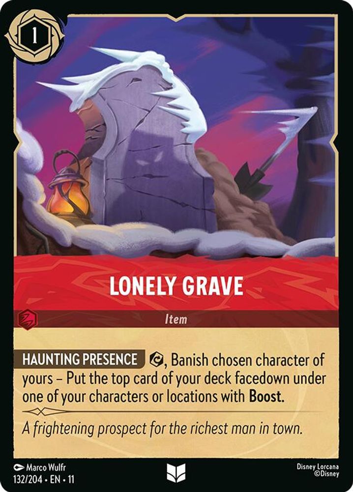 Lonely Grave [11 - WIS - #132]