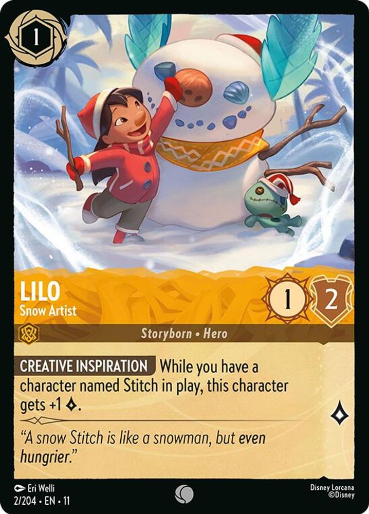 Lilo - Snow Artist [11 - WIS - #002]