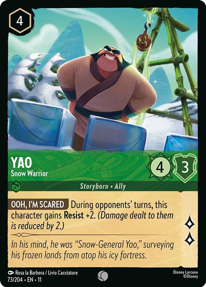 Yao - Snow Warrior [11 - WIS - #073]