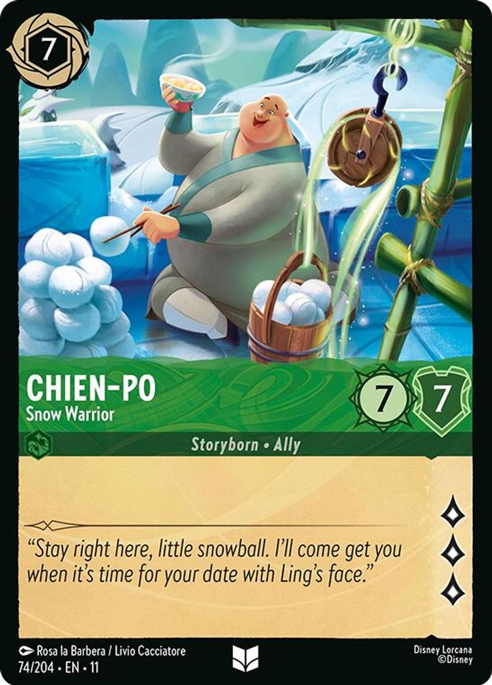 Chien-Po - Snow Warrior [11 - WIS - #074]