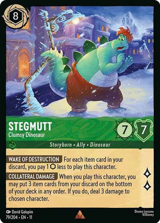 Stegmutt - Clumsy Dinosaur [11 - WIS - #079]