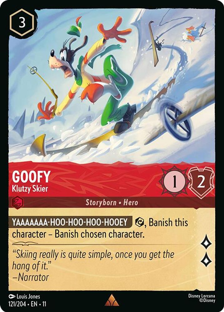 Goofy - Klutzy Skier [11 - WIS - #121]