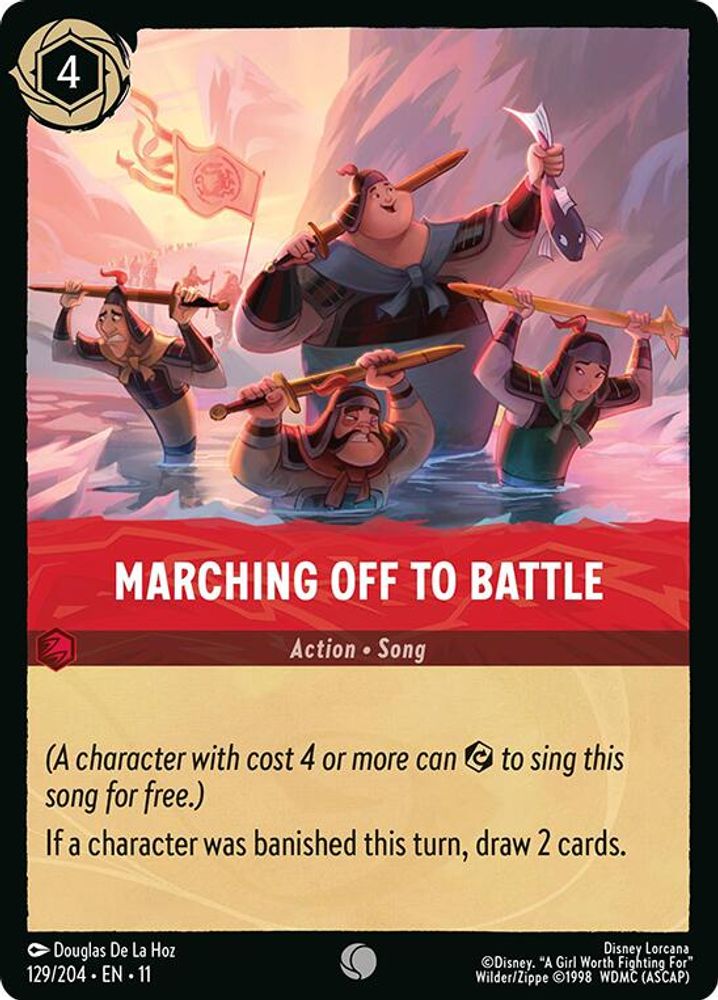 Marching Off to Battle [11 - WIS - #129]