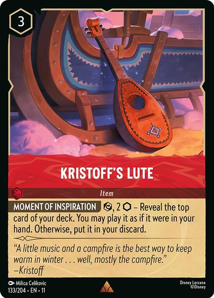 Kristoff's Lute [11 - WIS - #133]