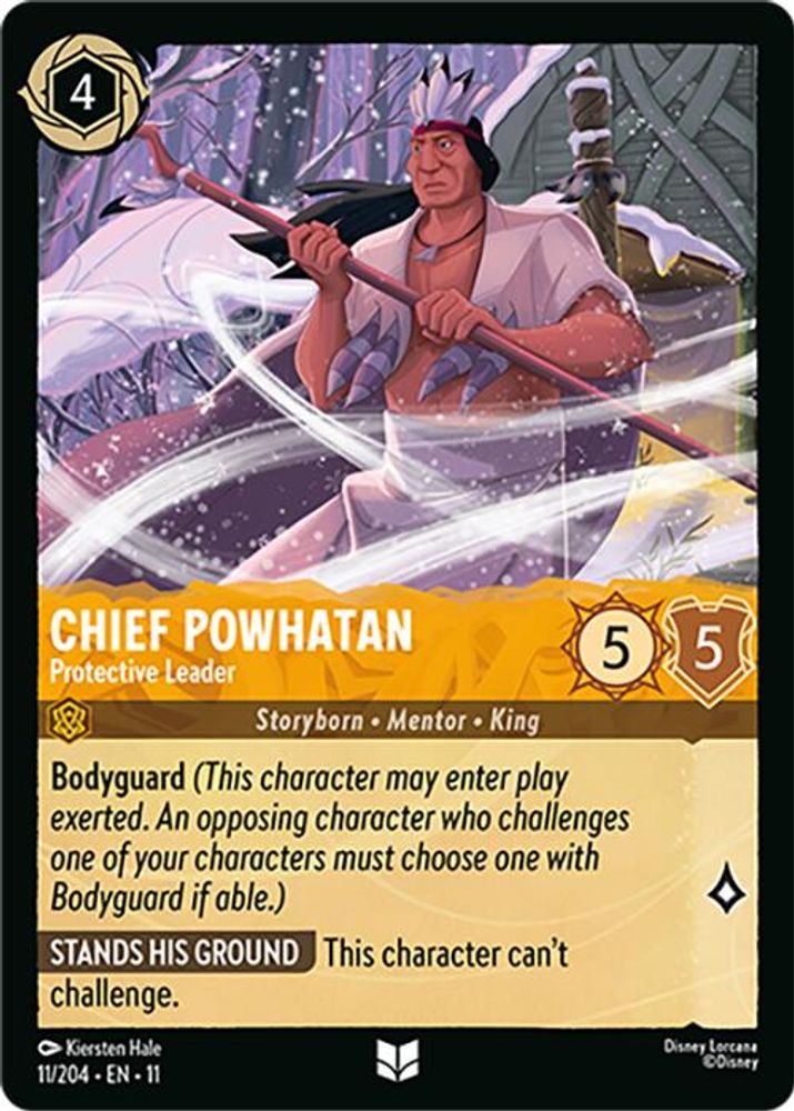 Chief Powhatan - Protective Leader [11 - WIS - #011]