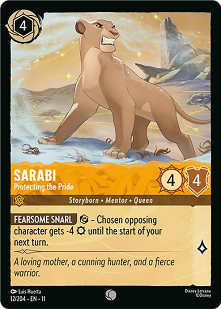 Sarabi - Protecting the Pride [11 - WIS - #012]