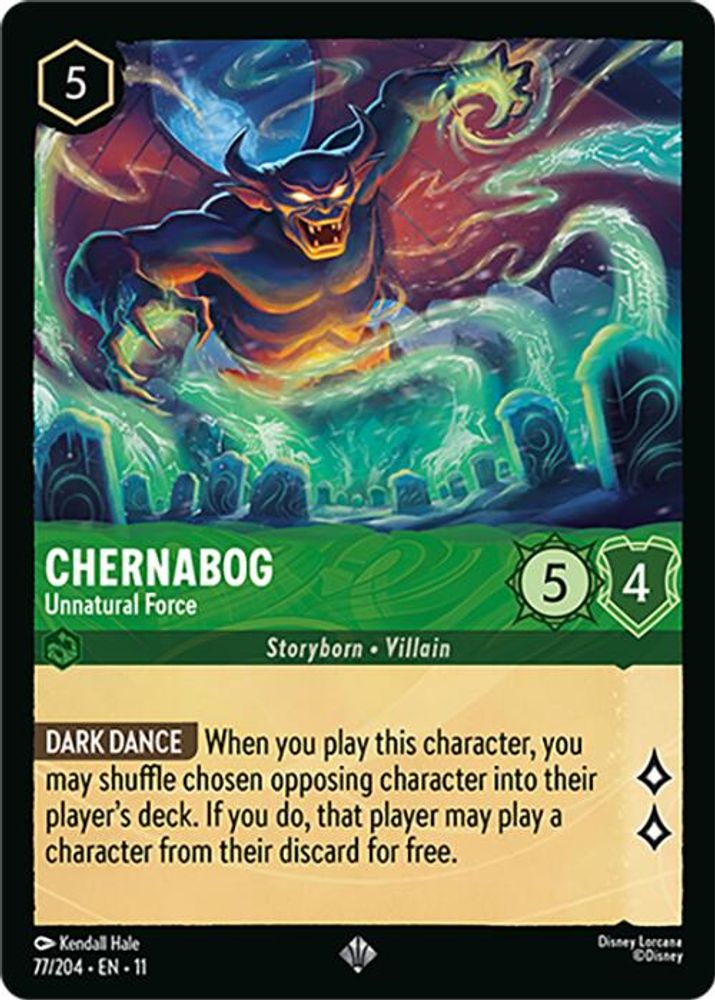 Chernabog - Unnatural Force [11 - WIS - #077]