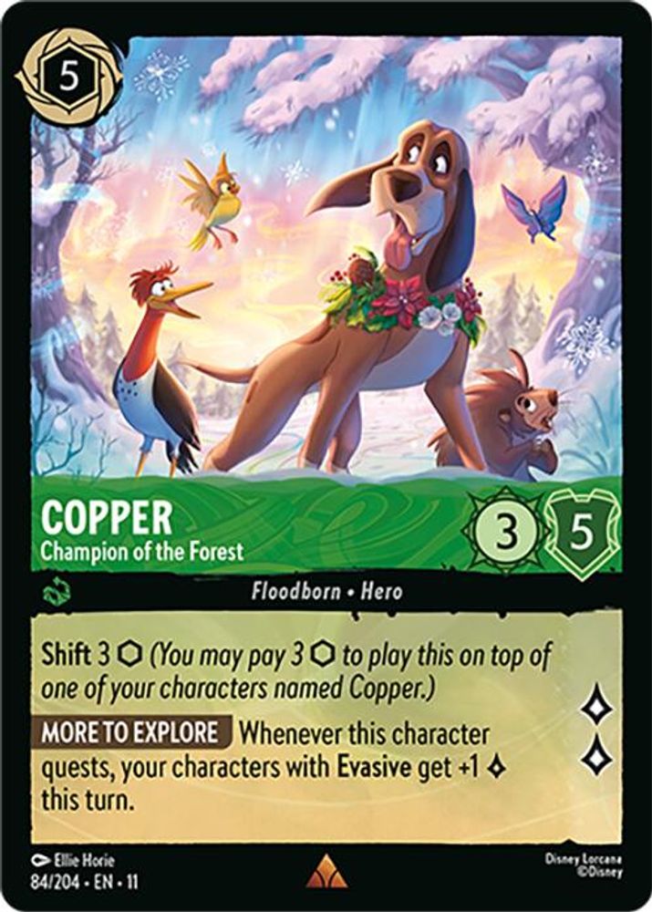 Copper - Champion of the Forest [11 - WIS - #084]