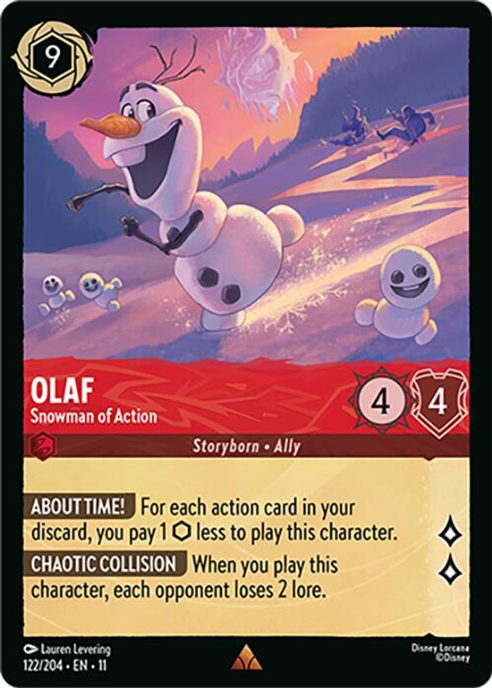 Olaf - Snowman of Action [11 - WIS - #122]