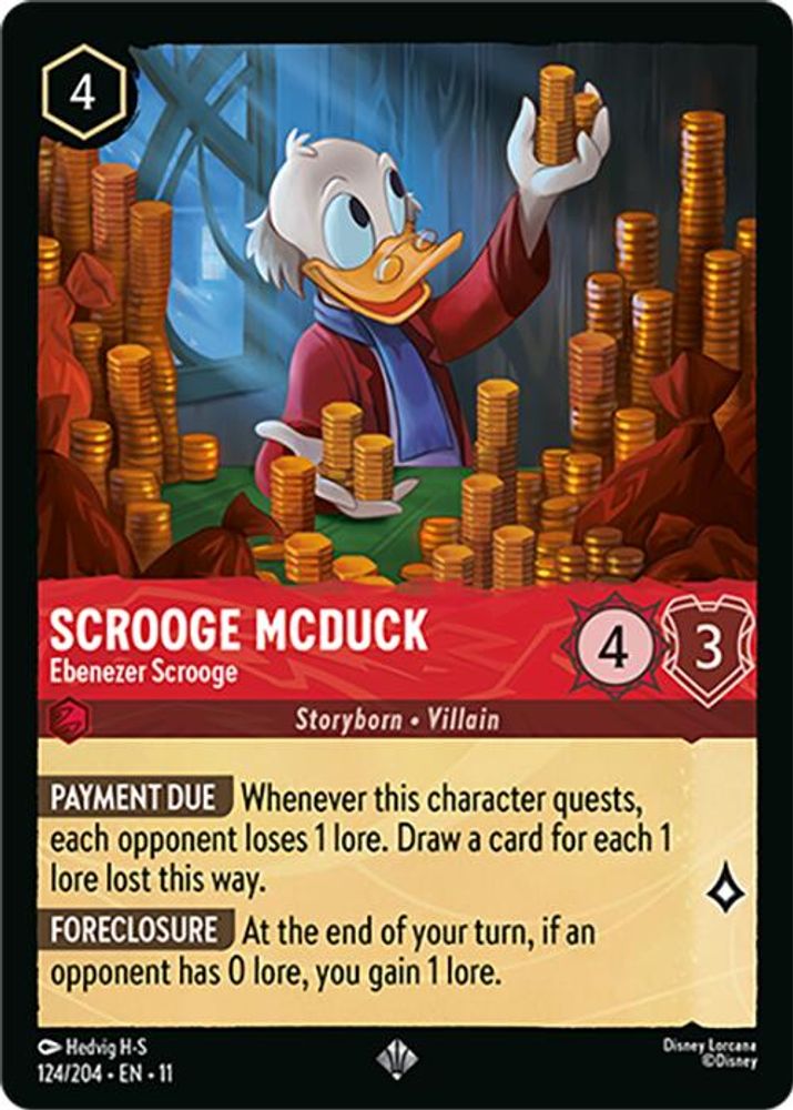 Scrooge McDuck - Ebenezer Scrooge [11 - WIS - #124]