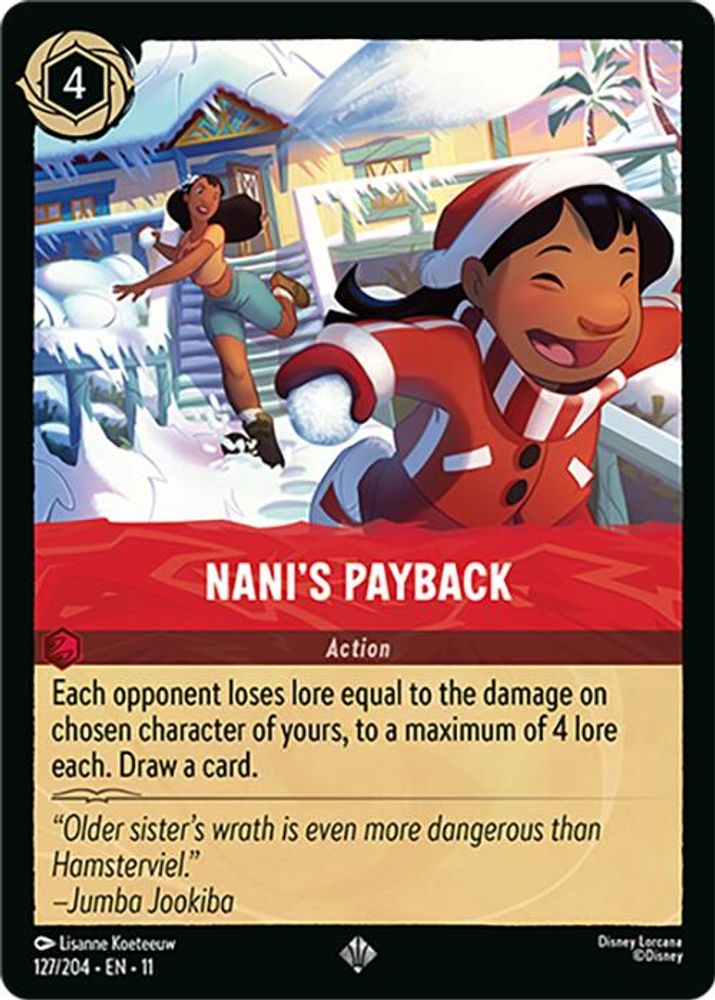 Nani's Payback [11 - WIS - #127]