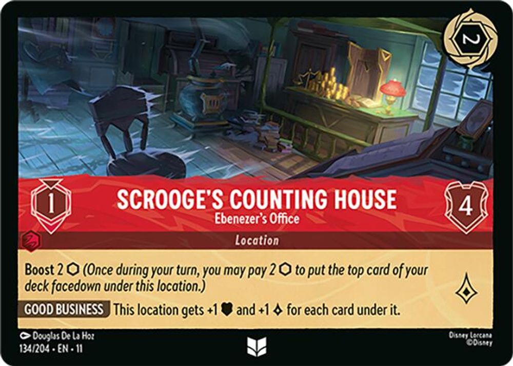 Scrooge's Counting House - Ebenezer's Office [11 - WIS - #134]