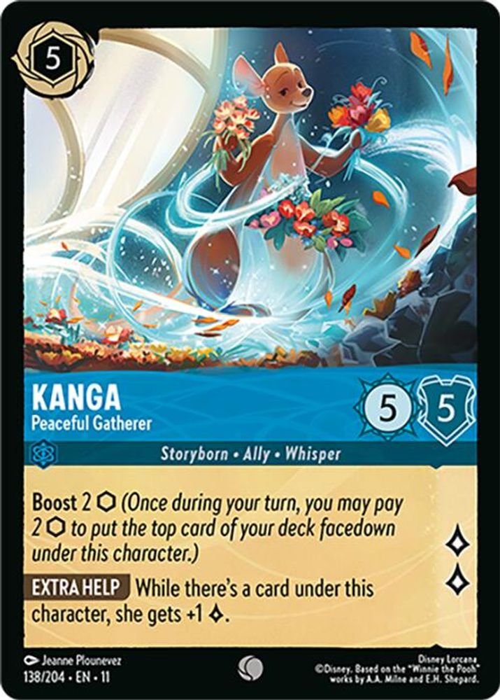 Kanga - Peaceful Gatherer [11 - WIS - #138]