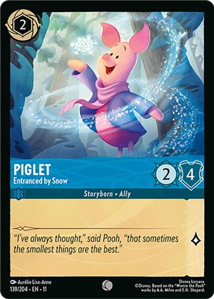 Piglet - Entranced by Snow [11 - WIS - #139]