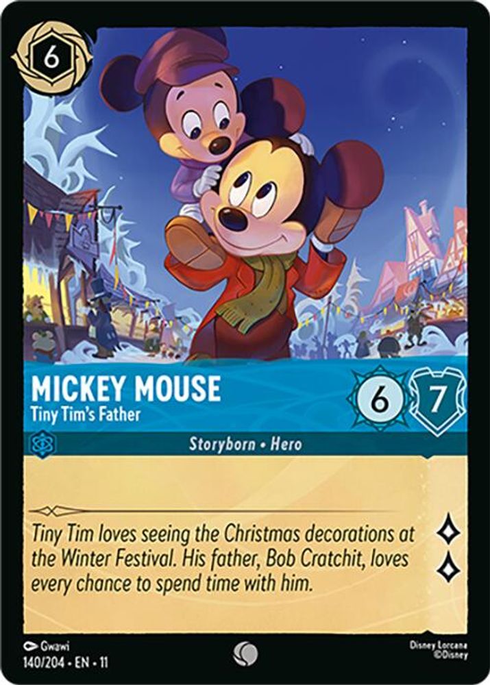 Mickey Mouse - Tiny Tim's Father [11 - WIS - #140]