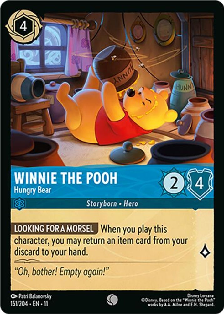 Winnie the Pooh - Hungry Bear [11 - WIS - #151]
