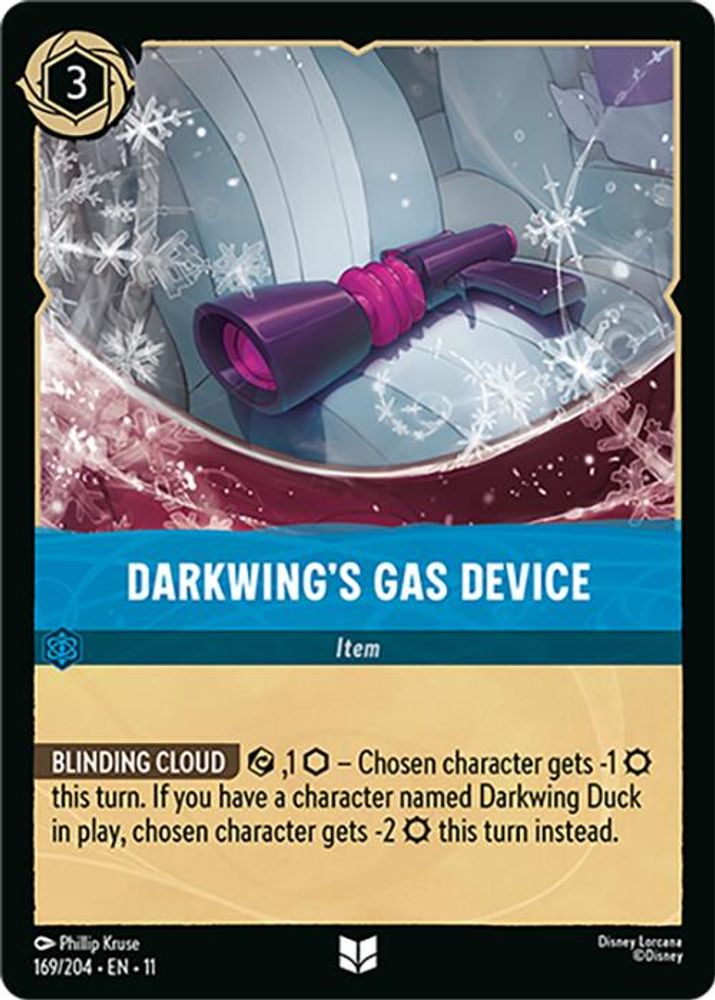 Darkwing's Gas Device [11 - WIS - #169]