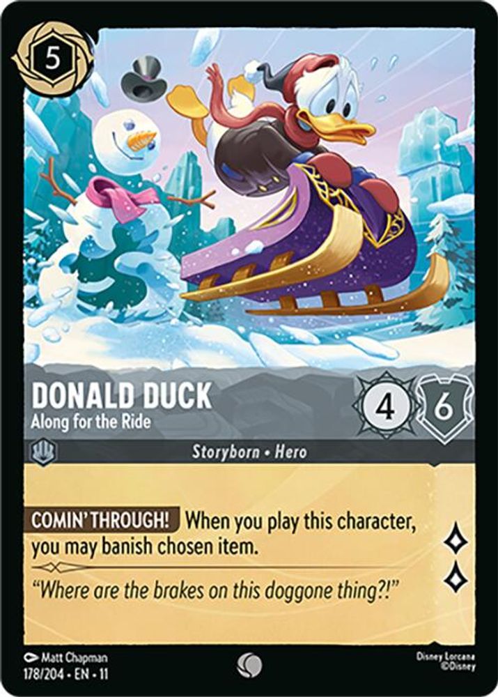 Donald Duck - Along for the Ride [11 - WIS - #178]