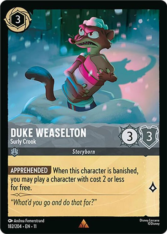 Duke Weaselton - Surly Crook [11 - WIS - #182]