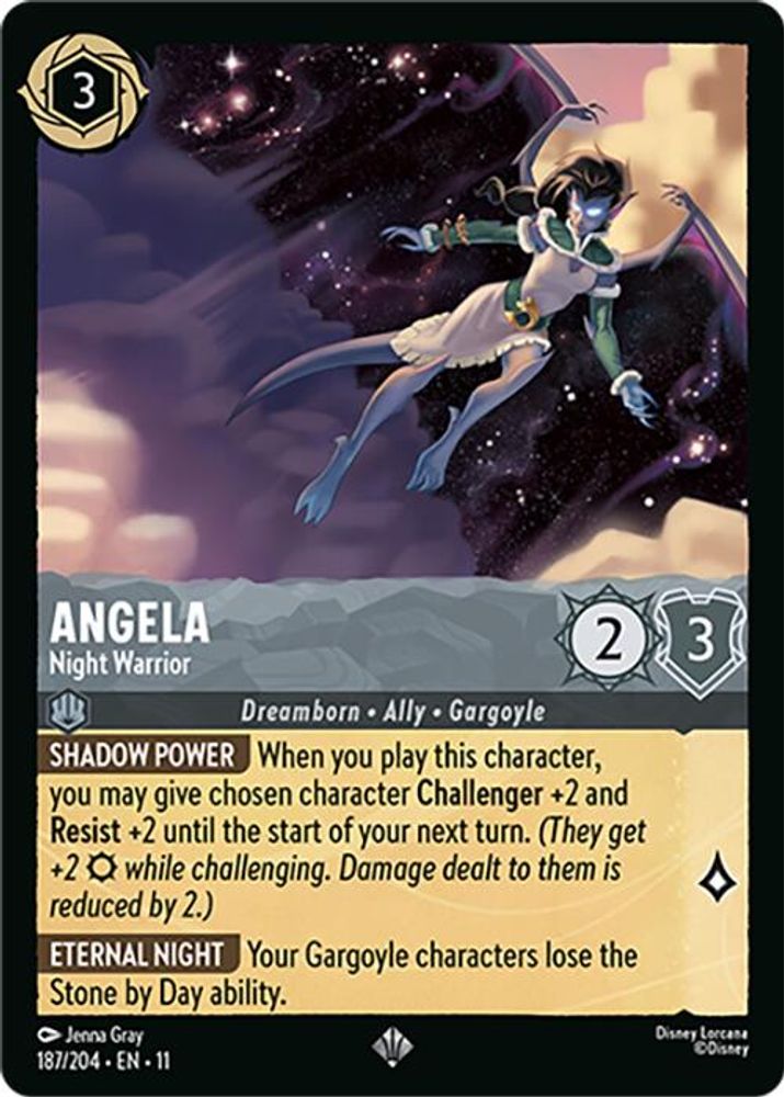 Angela - Night Warrior [11 - WIS - #187]