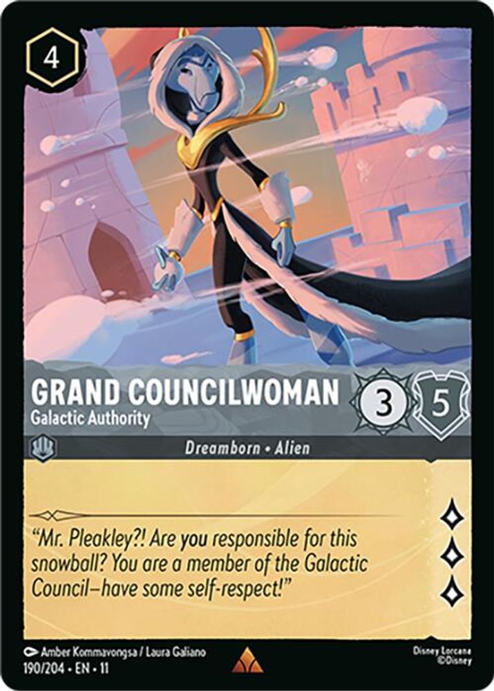 Grand Councilwoman - Galactic Authority [11 - WIS - #190]