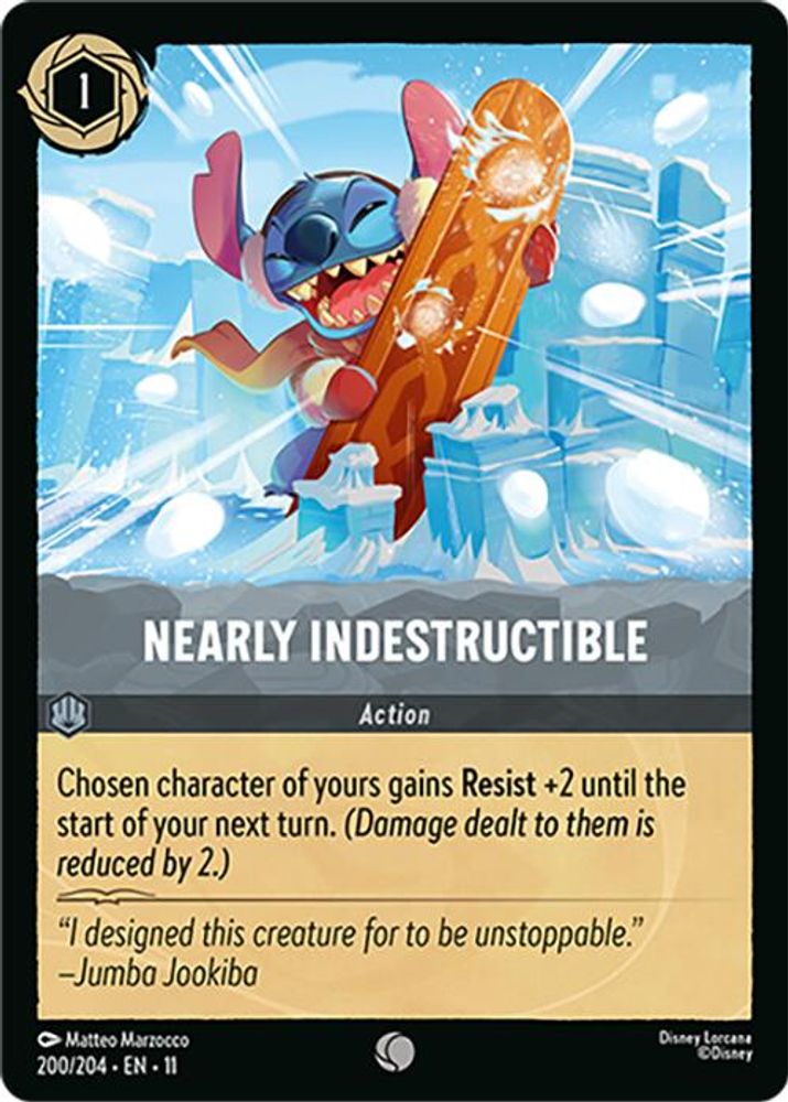 Nearly Indestructible [11 - WIS - #200]