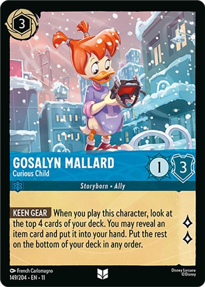 Gosalyn Mallard - Curious Child [11 - WIS - #149]