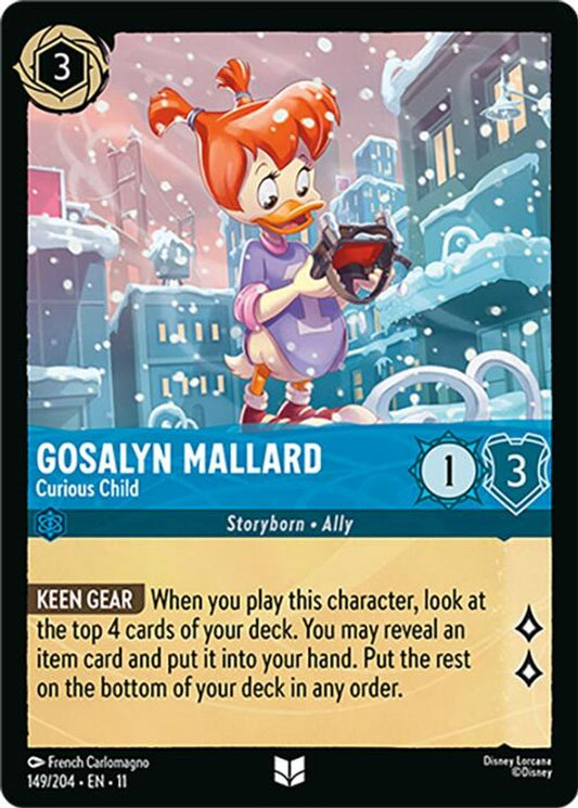 Gosalyn Mallard - Curious Child [11 - WIS - #149]