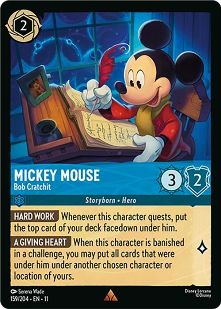 Mickey Mouse - Bob Cratchit [11 - WIS - #159]