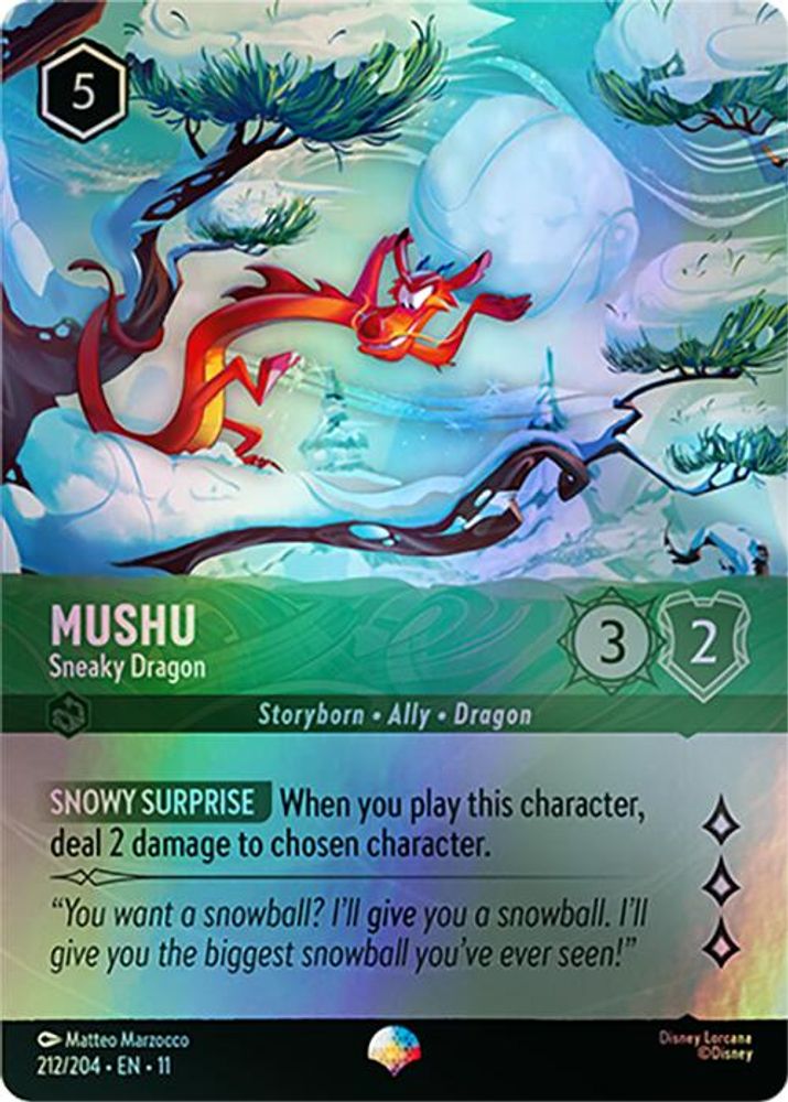 Mushu - Sneaky Dragon [WIS - #212]