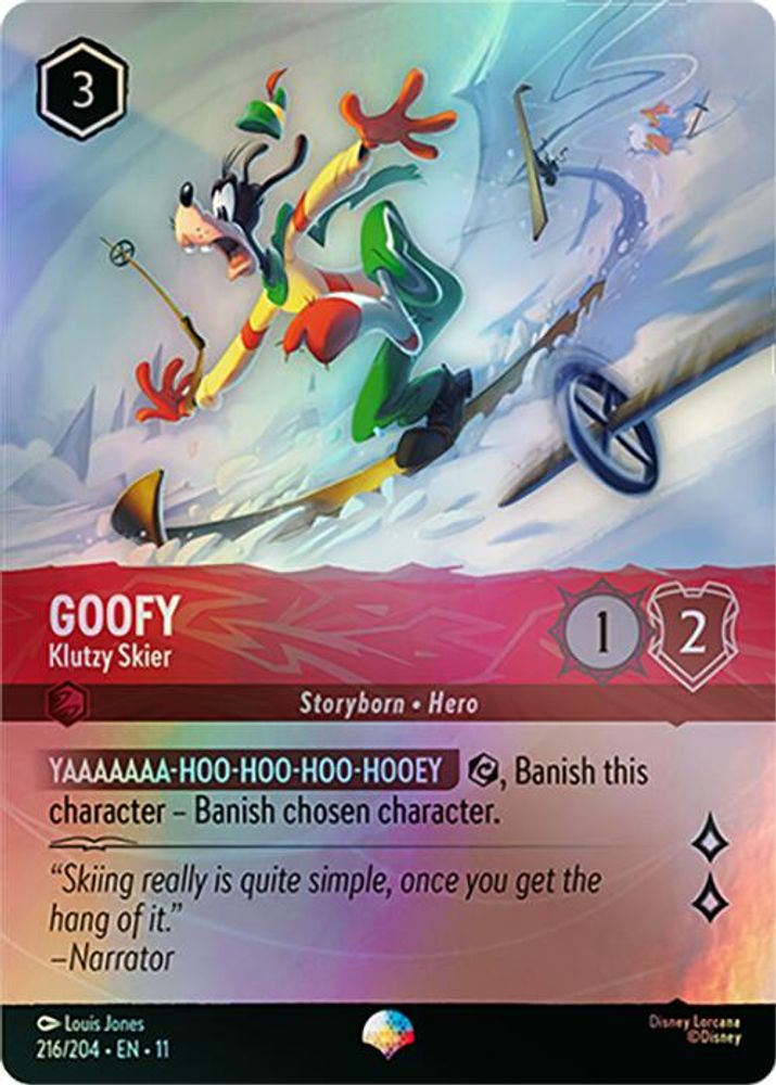 Goofy - Klutzy Skier [WIS - #216]