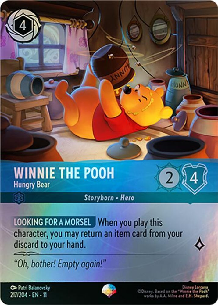 Winnie the Pooh - Hungry Bear [WIS - #217]