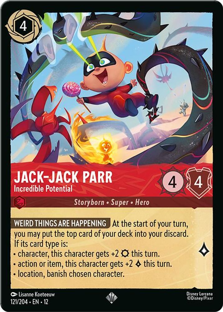 Jack-Jack Parr - Incredible Potential [12 - WUN - #121]