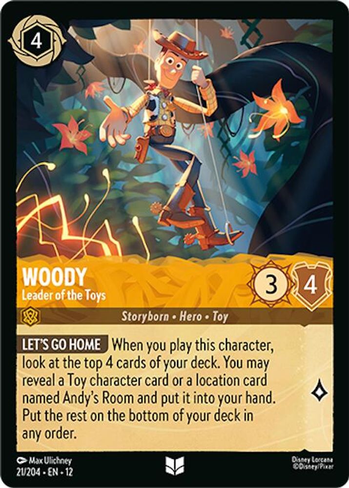 Woody - Leader of the Toys [12 - WUN - #021]