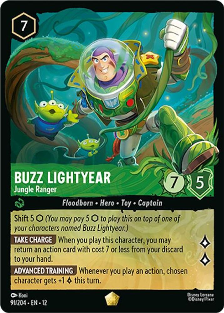 Buzz Lightyear - Jungle Ranger [12 - WUN - #091]