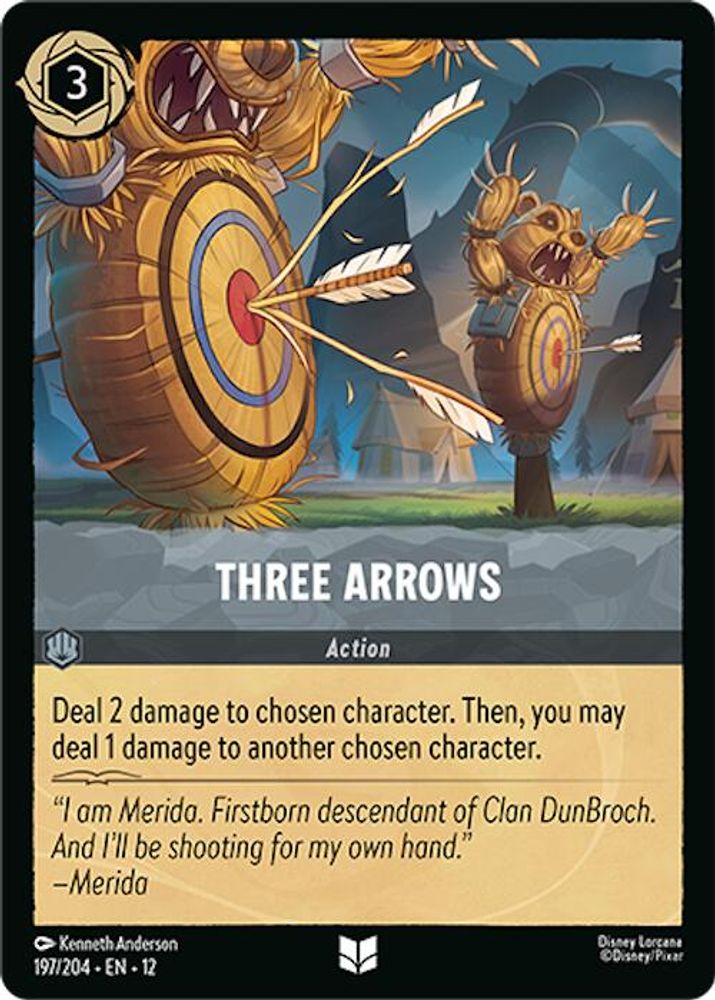 Three Arrows [12 - WUN - #197]