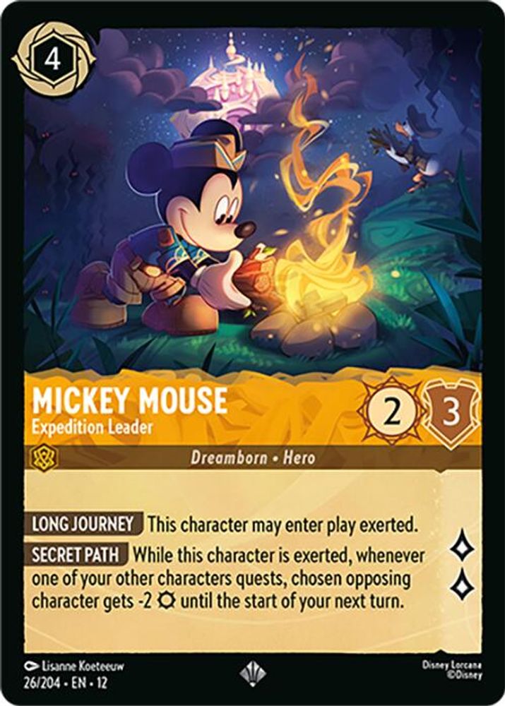 Mickey Mouse - Expedition Leader [12 - WUN - #026]