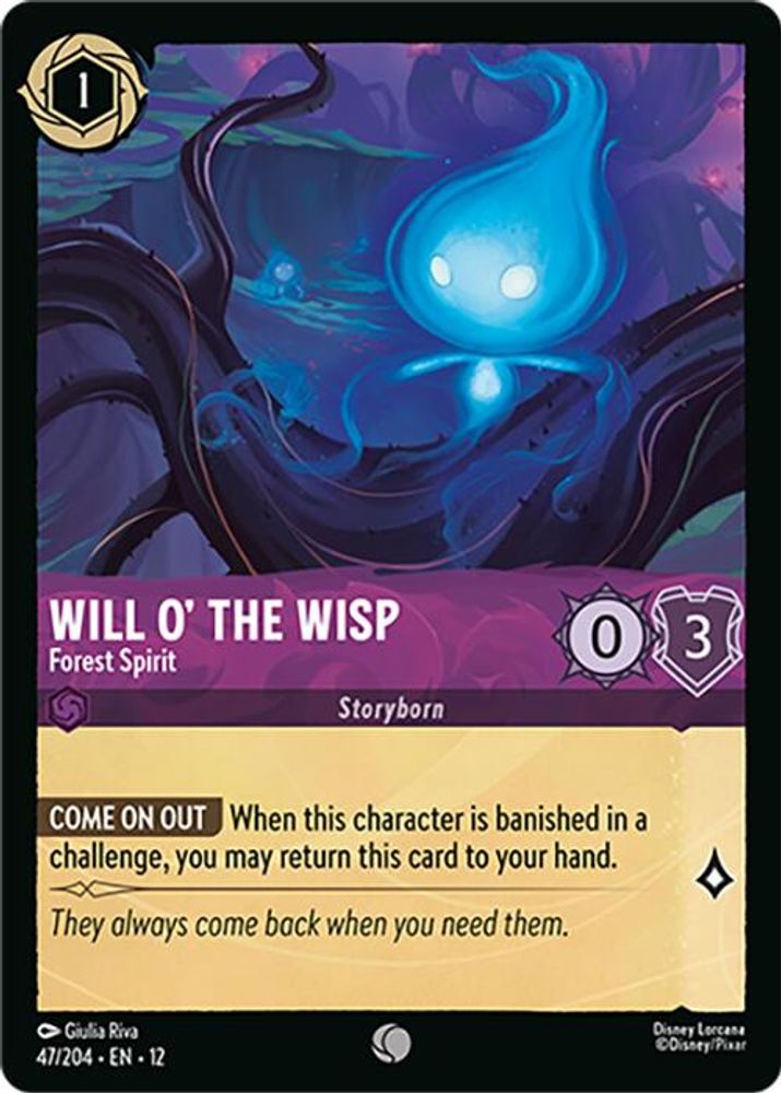 Will o' the Wisp - Forest Spirit [12 - WUN - #047]