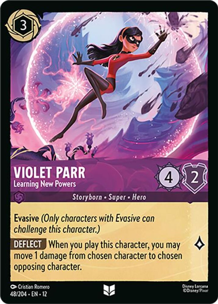 Violet Parr - Learning New Powers [12 - WUN - #048]