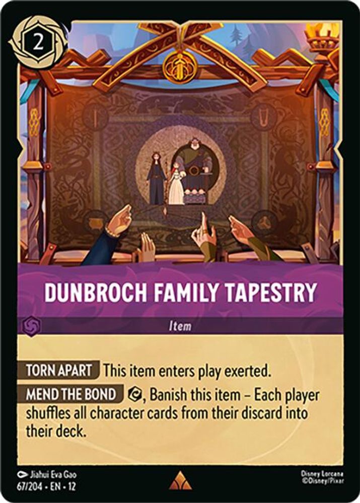 DunBroch Family Tapestry [12 - WUN - #067]