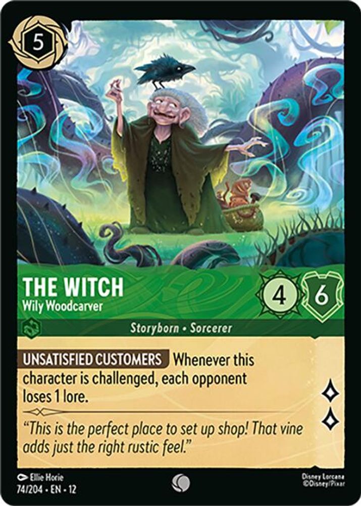 The Witch - Wily Woodcarver [12 - WUN - #074]