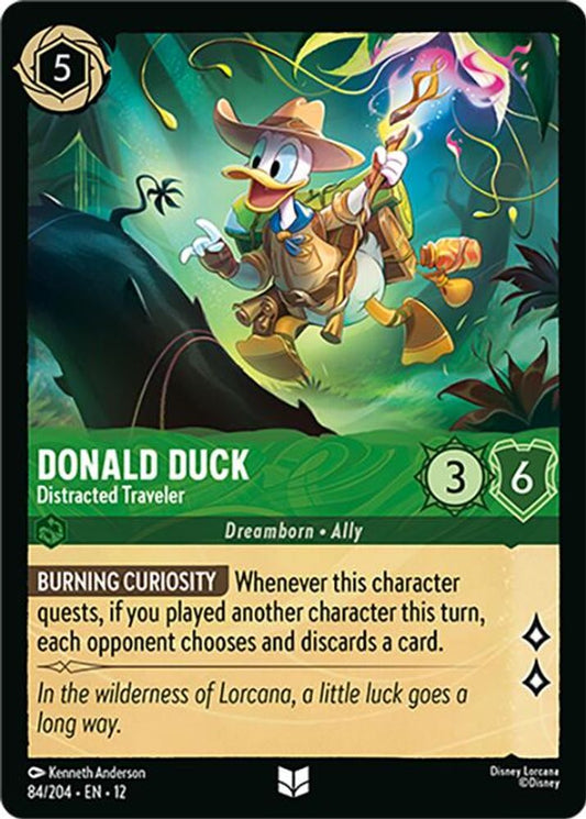 Donald Duck - Distracted Traveler [12 - WUN - #084]