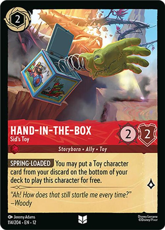 Hand-in-the-Box - Sid's Toy [12 - WUN - #114]