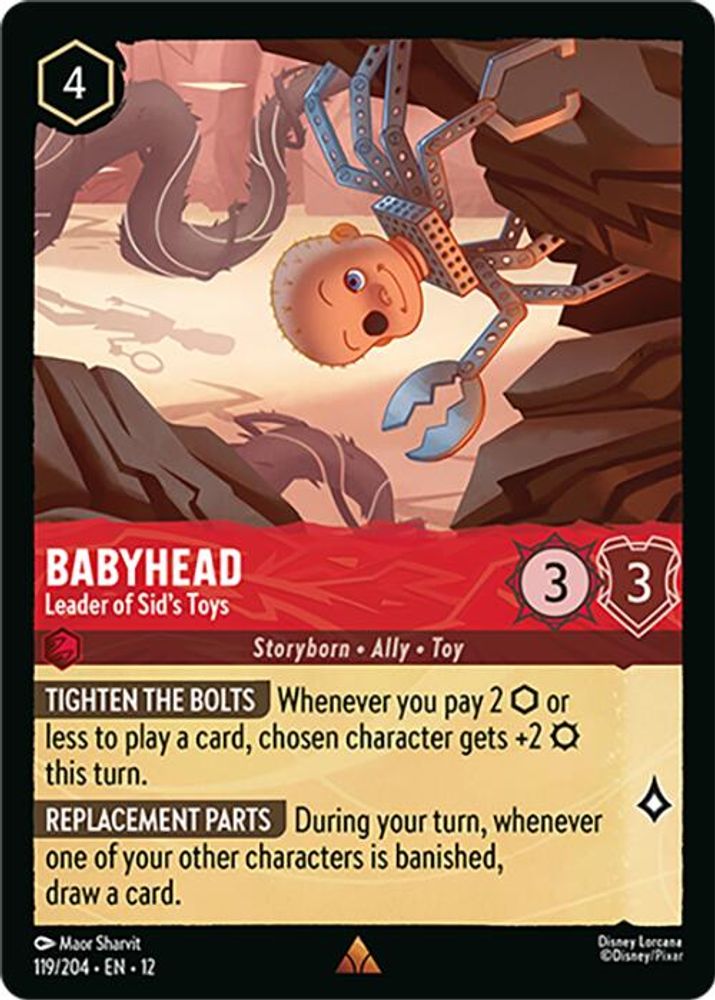 Babyhead - Leader of Sid's Toys [12 - WUN - #119]